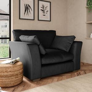 Blakeney Snuggle Chair Black