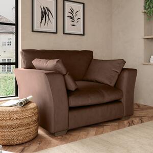 Blakeney Snuggle Chair Brown