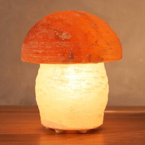 Mushroom salt lamp