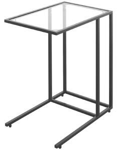 Costway C-Shaped Industrial Sofa Side End Table
