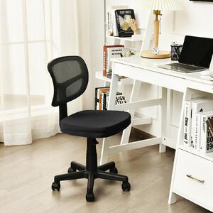 Costway Low-Back Height Adjustment Office Chair-Black