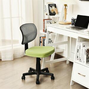 Costway Low-Back Height Adjustment Office Chair-Green