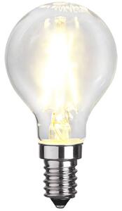 Golf ball LED bulb E14 P45 2 W 2,700 K filament