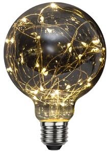 Dew Drop globe LED bulb E27 1.5W G95 2,900K smoke