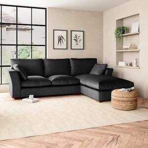 Blakeney Corner Chaise Black