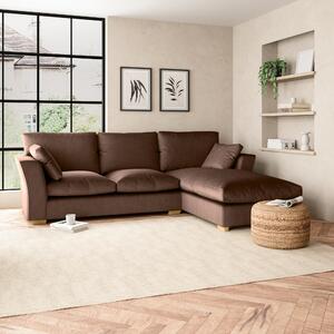 Blakeney Corner Chaise Brown