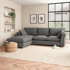 Blakeney Corner Chaise Dark Grey