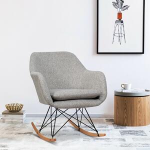 Costway Accent Rocking Chair with Beech Rockers