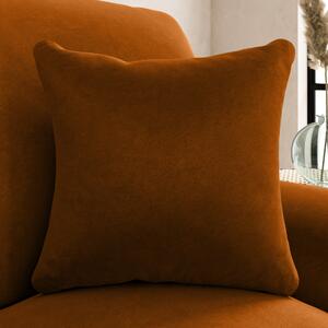 Luxury Velvet Scatter Cushion Orange