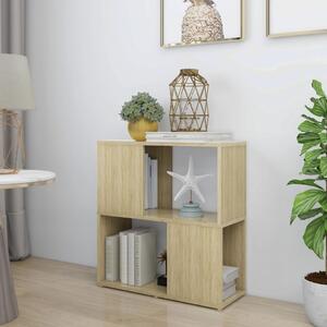 Book Cabinet Sonoma Oak 60x24x63 cm Chipboard