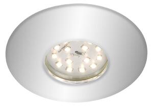 Chrome-plated LED recessed light Shower, IP65