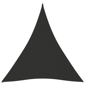 Sunshade Sail Oxford Fabric Triangular 3x4x4 m Anthracite
