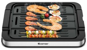 Costway Large Electric Griddle with a Non-stick Reversible Plate
