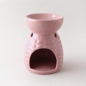 Pink Ceramic Oil Burner Pink