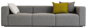 Mags Straight sofa - 3 seats / L 266 cm - Hallingdal fabric by Hay Grey
