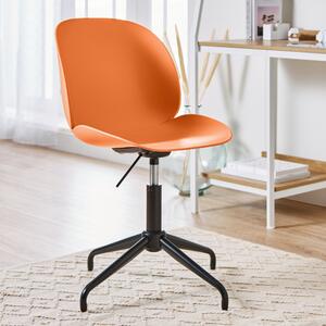 Walter Fixed Based Office Chair Burnt Orange
