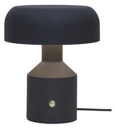 Porto Table lamp - / Ø 25 x H 29 cm - Metal by It's about Romi Black