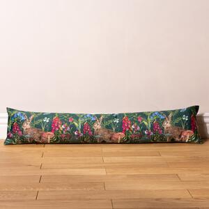 Wylder Nature Willow Hare Draught Excluder Green/Pink/Blue