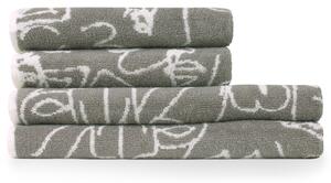 Set of 4 furn. Kindred Towels Grey