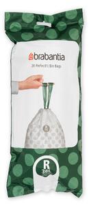 Brabantia PerfectFit Pack of 20 Size R 36 Litre Bin Bags White