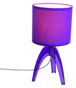 Trendy table lamp Ufolino, violet