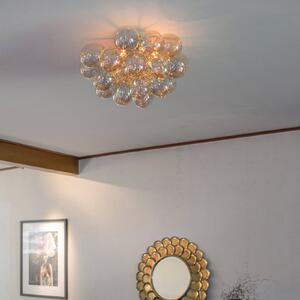 By Rydéns Gross ceiling light, amber, 50 cm