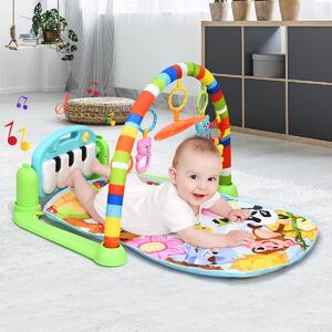 Costway Costway Baby Play Mat with Lights and Music for Newborn-Colourful
