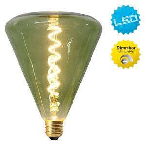 Dilly LED bulb E27 4W 2200K dimmable, green-tinted