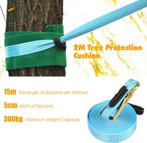 Costway Ninja Slackline Set for Kids with Swing and Arm Trainer