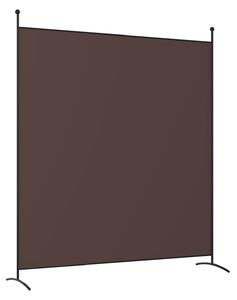 Costway Single Panel Room Divider with Curved Support Feet-Coffee