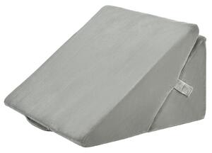 Costway Bed Wedge Pillow with Washable Cover for Post Surgery and Reading-Grey