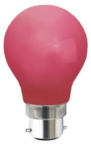 B22 0.9 W LED bulb, red