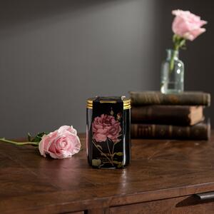 Wild Rose Candle, 410g Black;Gold