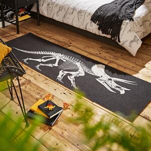 Fossil Forager Monochrome Runner Black and white