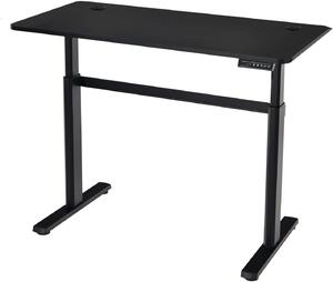 Costway Ergonomic Computer Table and Workstation With USB Charging Port-Black