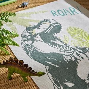 All About the T-rex Rug MultiColoured