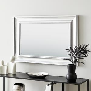 Midi Rectangle Wall Mirror Silver