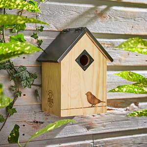 Bird House Natural