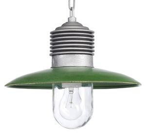 Outdoor hanging light Ampere, alu/green