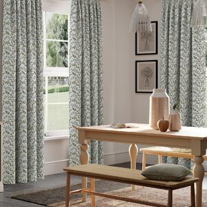 Heritage Zoe Made to Measure Curtains Zoe Peanut and Mink