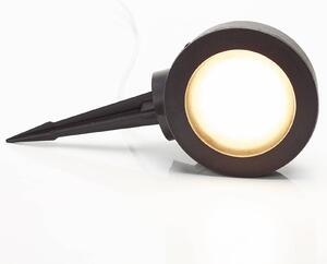 Tommy spike spotlight round black 1-bulb 10 W CCT