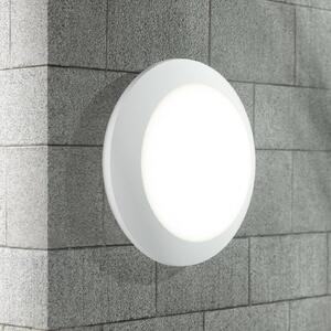 Berta LED outdoor wall light Ø27.5cm white 11W CCT