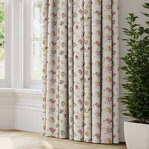 Heritage Cranbourne Embroidery Made to Measure Curtains Cranbourne China Pink