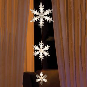 Konstsmide Christmas LED string lights Snowflakes