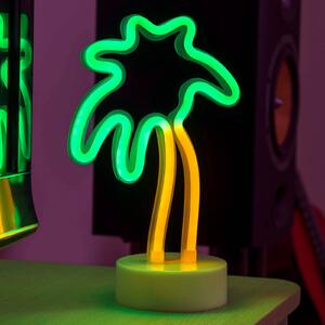 Palm Tree LED decorative light, battery-powered