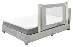 Costway Baby Bed Rail Guard with Double Safety Lock for Queen Size-Size 1