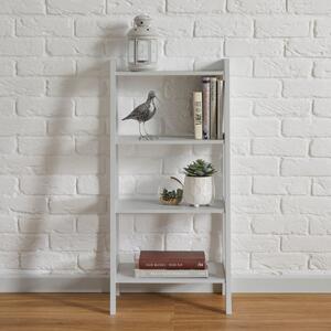 4 Tier Tapered Grey Shelving Unit Grey