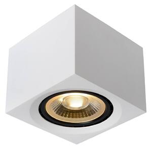 Fedler LED ceiling spotlight angular white