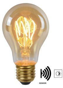 LED bulb E27 A60 4 W 2200 K amber day/night sensor