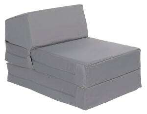 Kid's Grey Chair Bed Grey